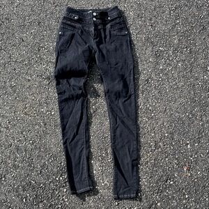 Denim Warehouse Dark Blue Skinny Jeans. X1